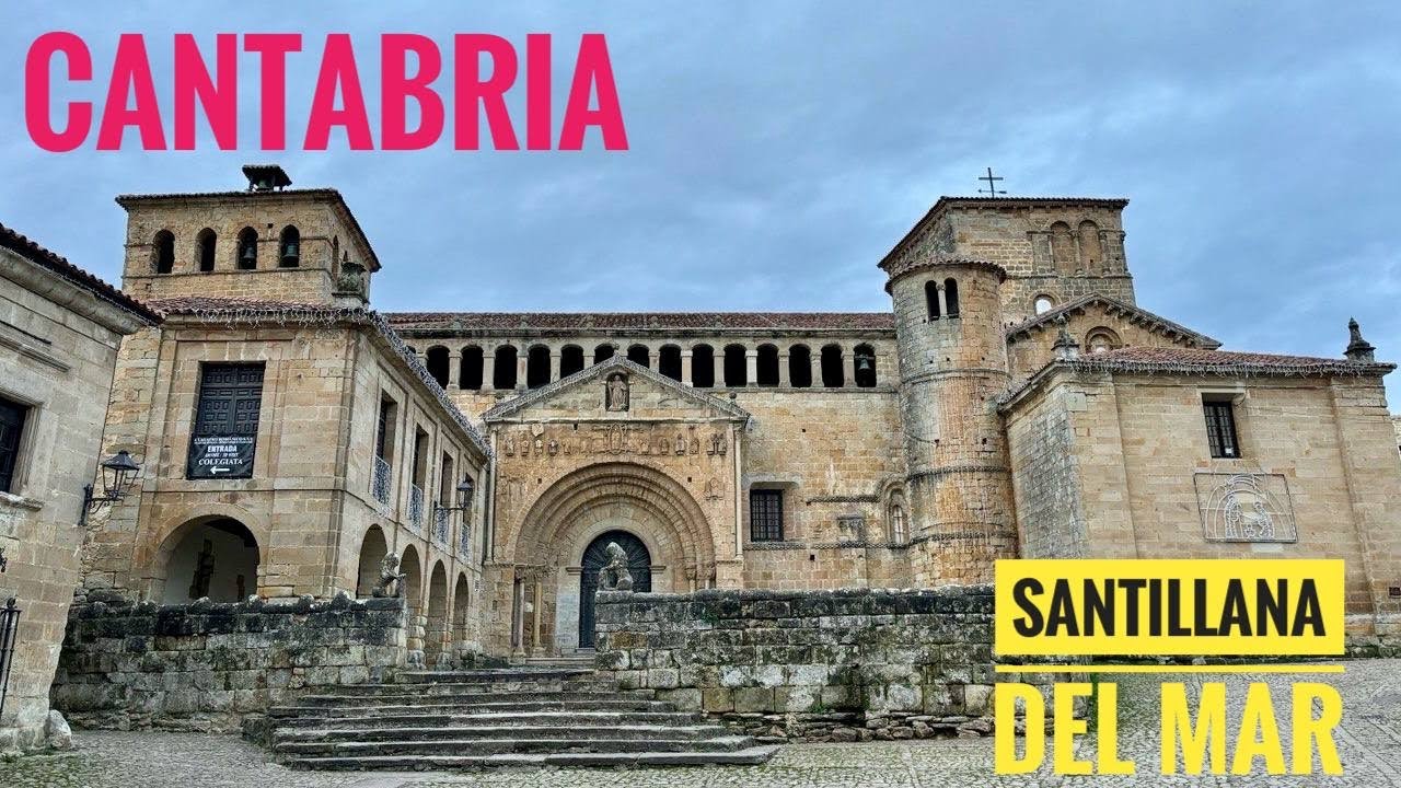 # 557 Север Испании. Кантабрия. Образцовая Деревня На Севере Испании. Cantabria. Santillana del Mar