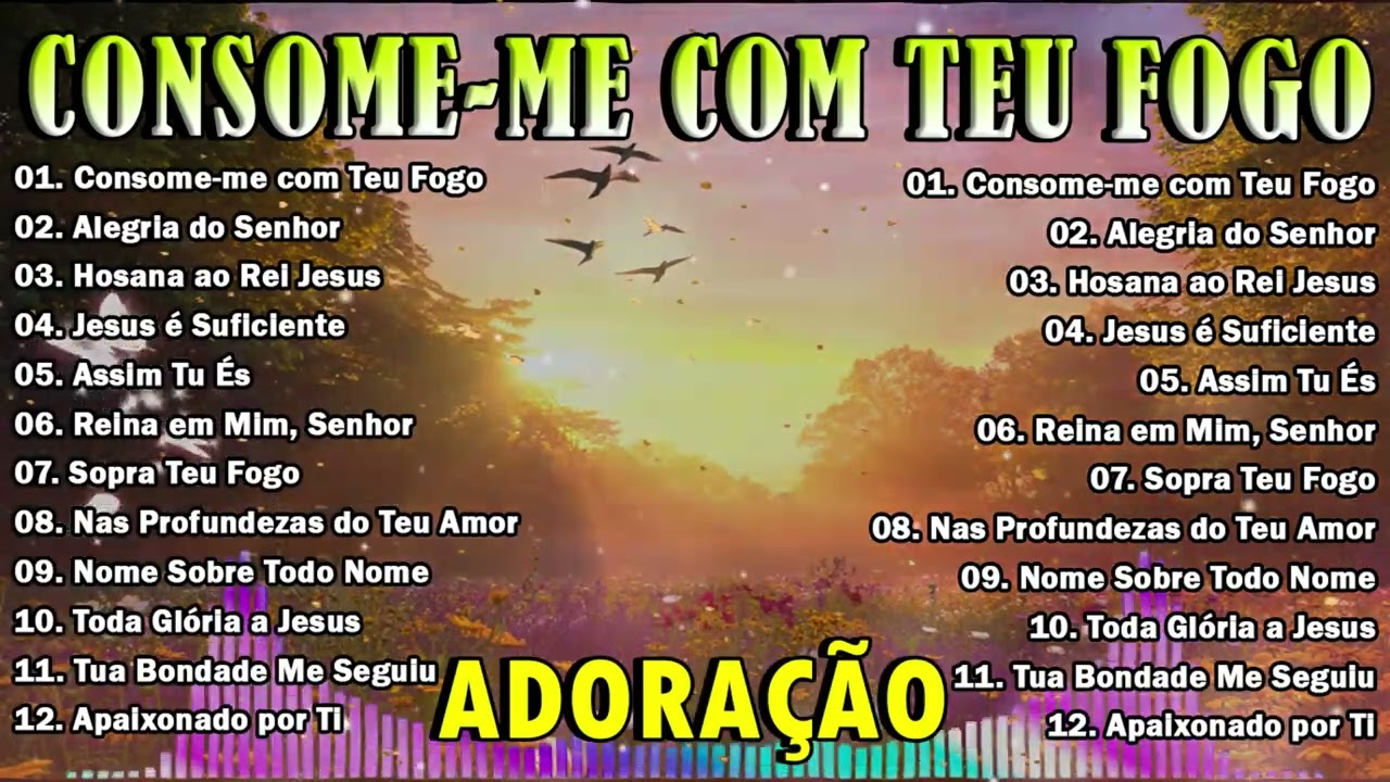 Louvor da Manhã 2025 🌅 Fogo e Presença de Deus | Adoração Gospel Brasileira