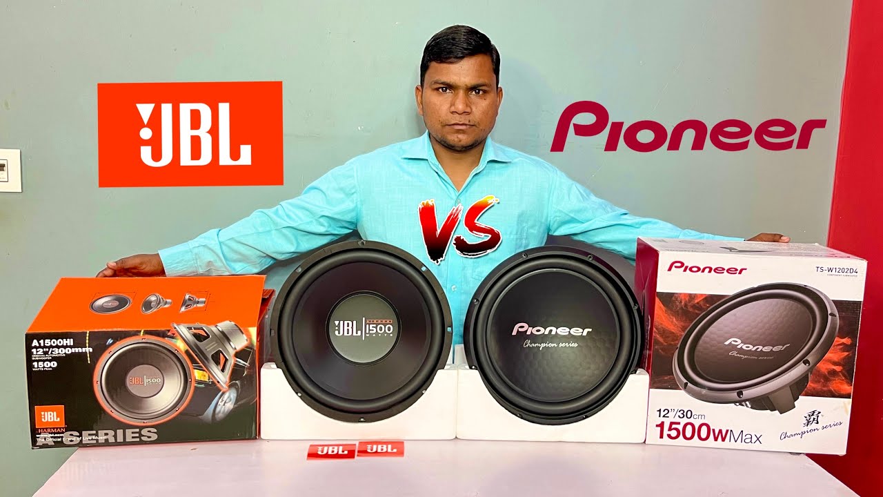 pioneer 1202d4 vs jbl 1500 watt subwoofer | jbl subwoofer vs pioneer | pioneer vs jbl subwoofer