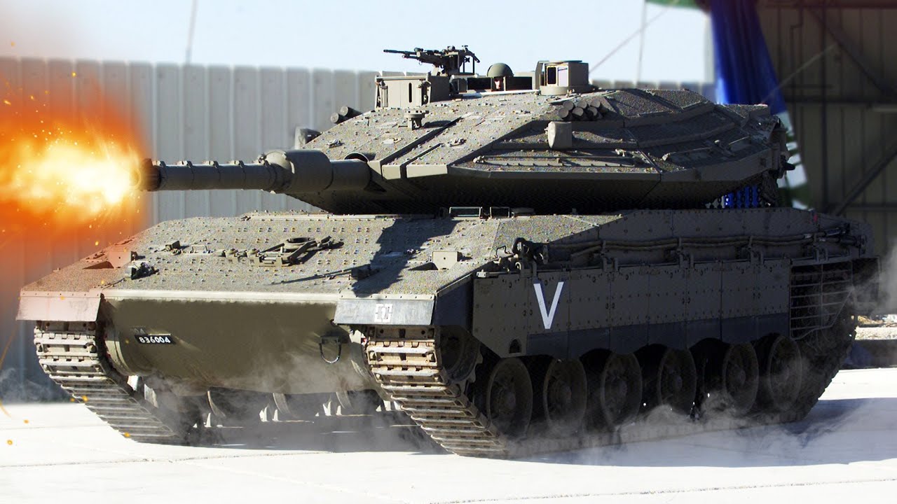 Новый ИЗРАИЛЬСКИЙ танк Merkava Mk 5 Barak ПОТРЯС МИР!