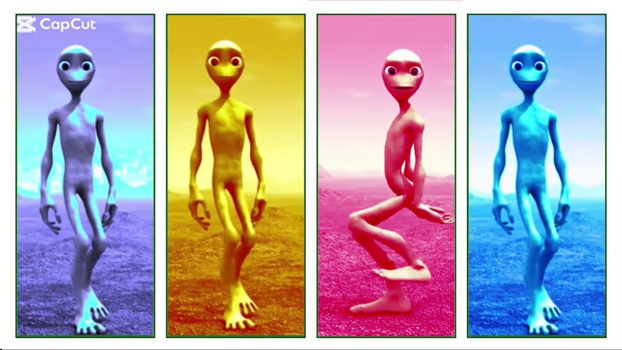 Alien dance & color battle #aliendancetv @aliendance @alien
