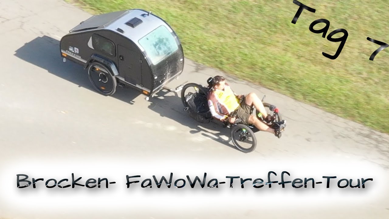 [7/7] 🚵🏻‍♂️ Brocken- & FaWoWa-Treffen-Tour mit dem Fahrradwohnwagen 🏕 Tag 7 von 7