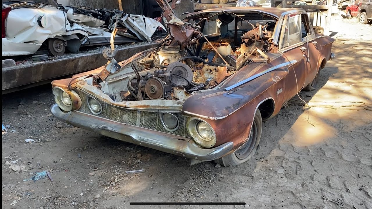 1962-63 Plymouth Fury был скормлен ИЗГОТОВИТЕЛЮ ШКАФОВ из DEATHROW!!