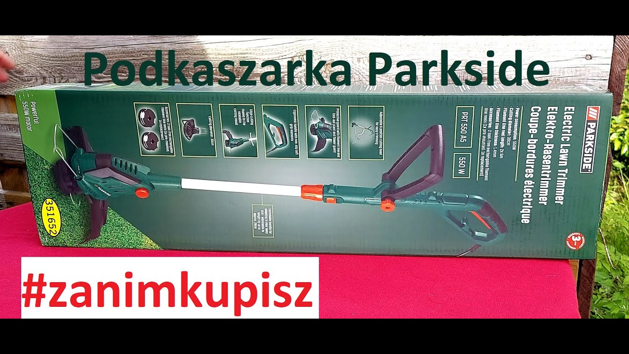Podkaszarka Parkside PRT550 A5 #zanimkupisz 11.