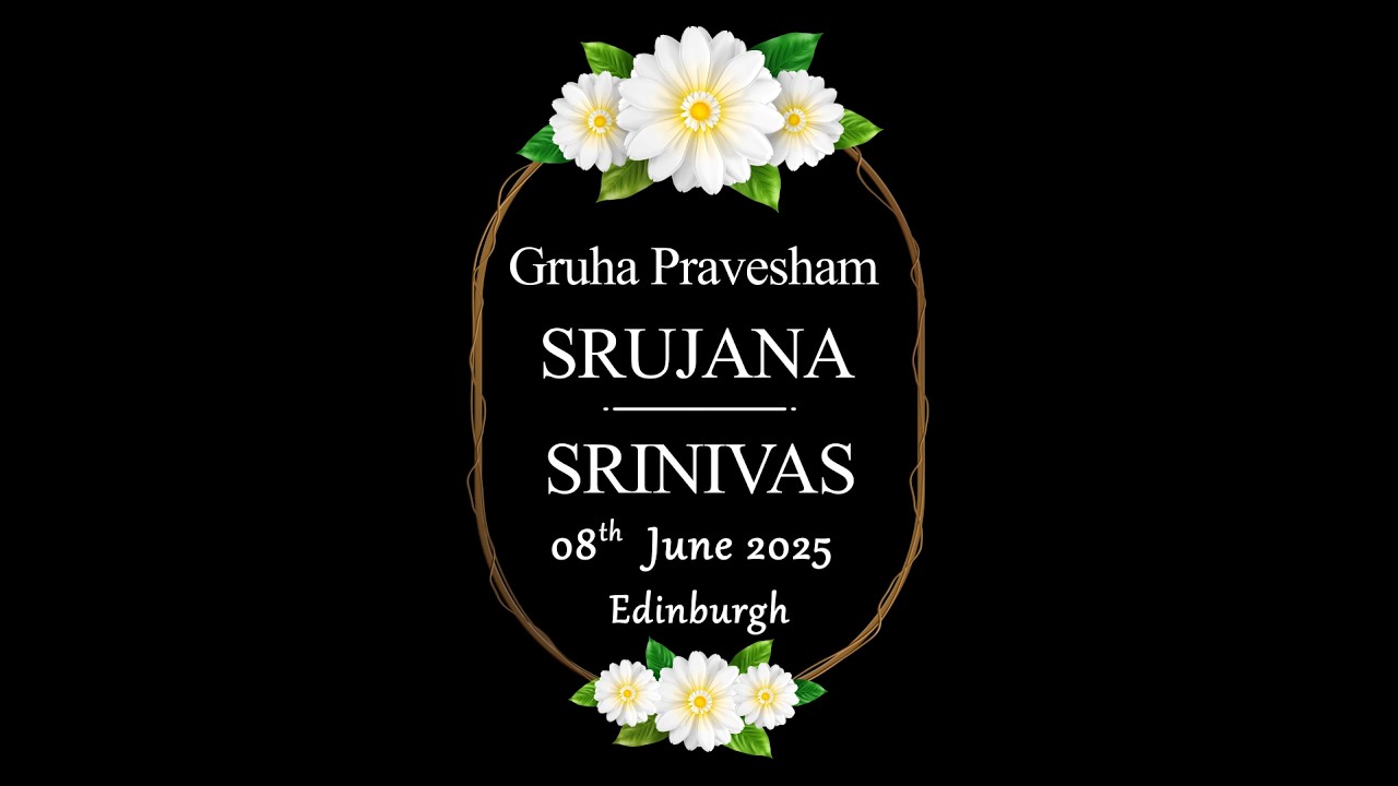 012. Srujana & Srinivas - Gruha Pravesham Teaser
