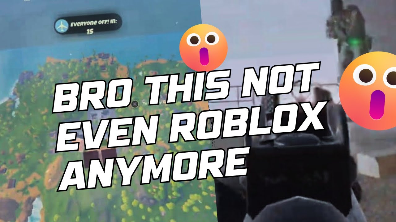 I PLAYED WARZONE & FORTNITE IN ROBLOX 