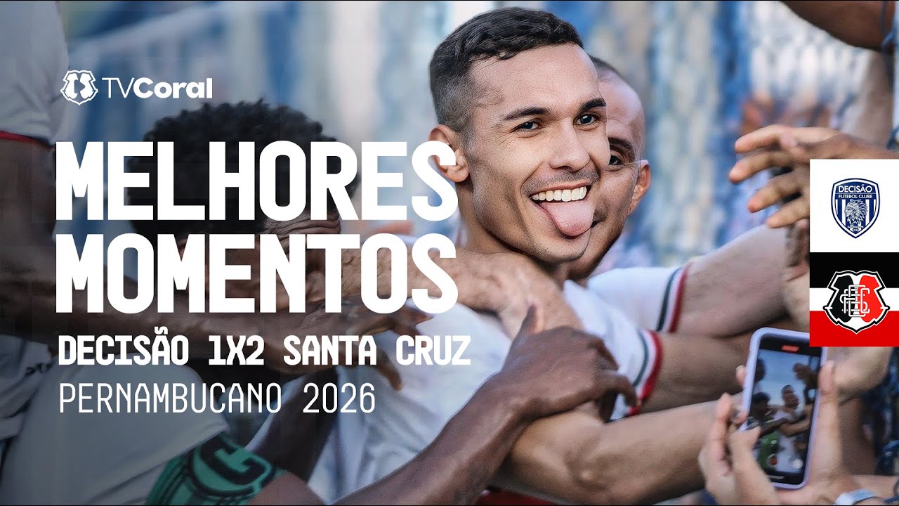 TV Coral - Melhores momentos - Decisão 1x2 Santa Cruz - PE 2026