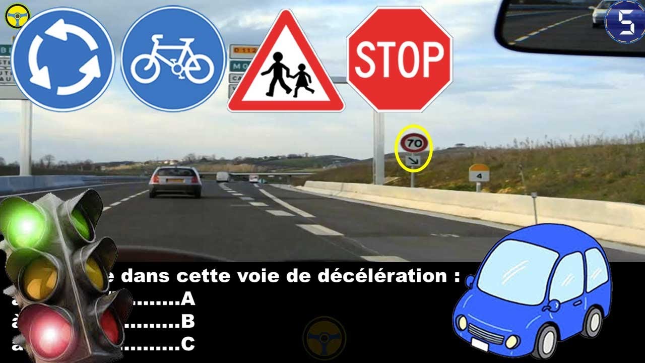 examen code de la route France 2021😘  @code_de_la_route  - permis de conduire test 4