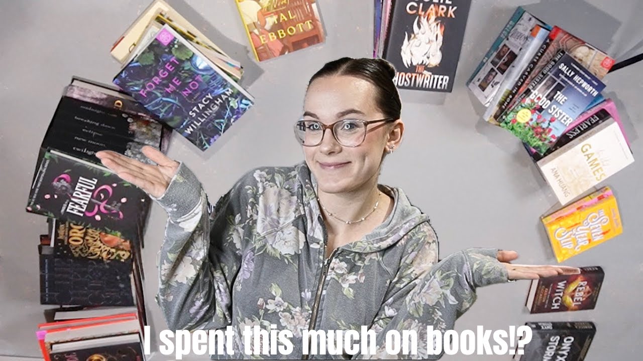 I SPENT THING MUCH ON BOOKS THIS YEAR?! l 2025 book haul