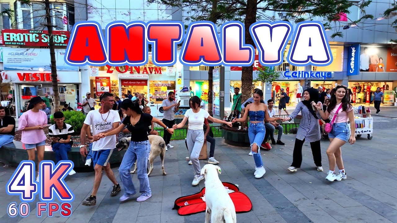 Antalya'da Harika Gün Batımı Yürüyüşü 4K