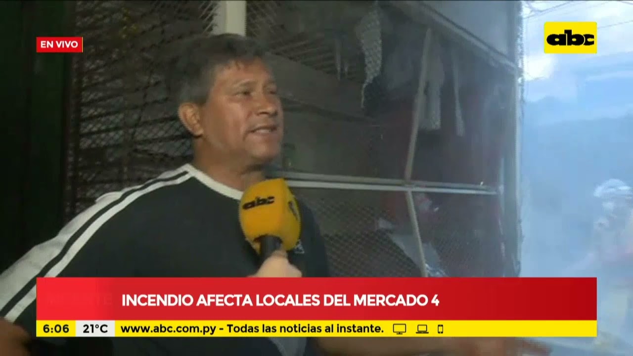 Incendio de gran magnitud consume a locales del mercado 4