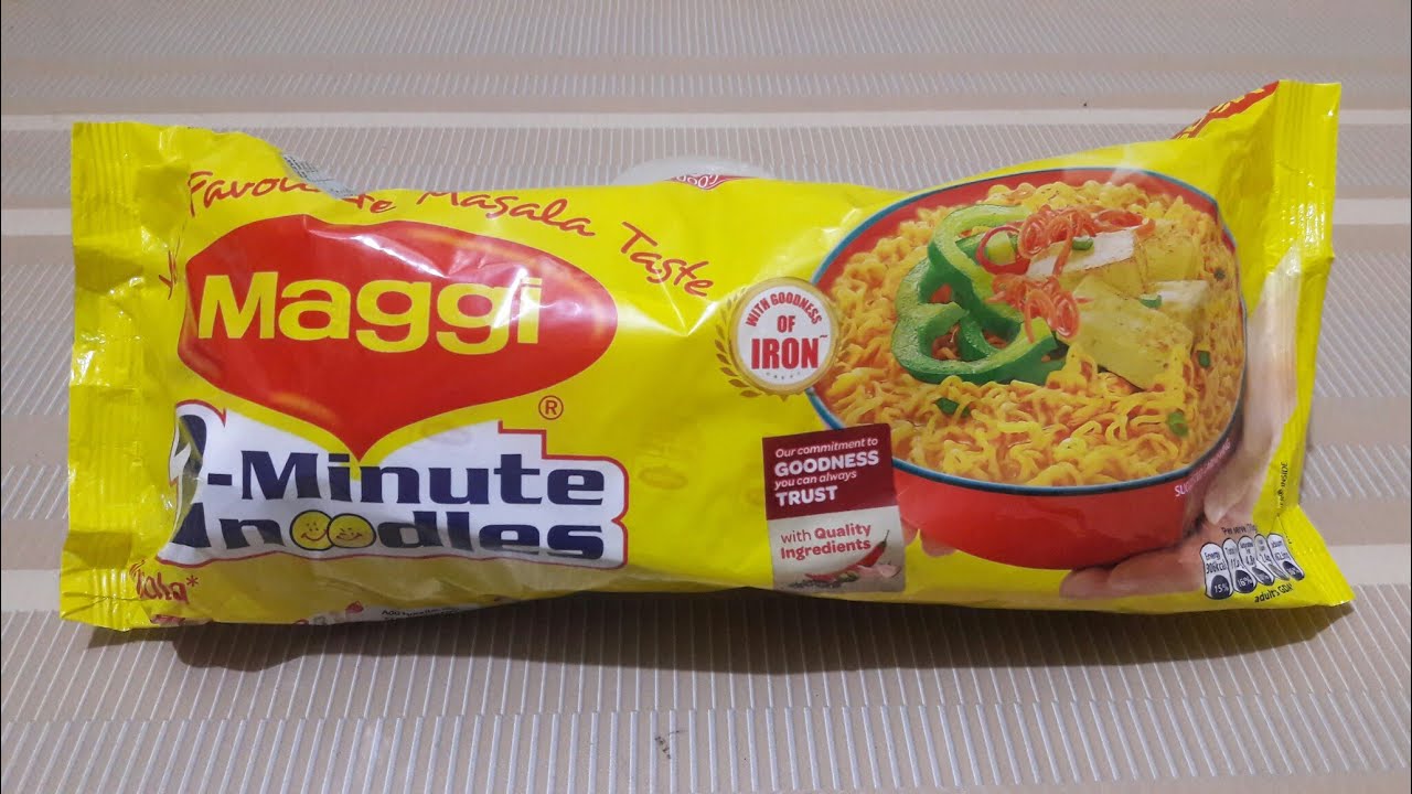 Maggi Noodle's 2 Min Noodles मैग्गी नूडल्स ₹44 Unwrapped