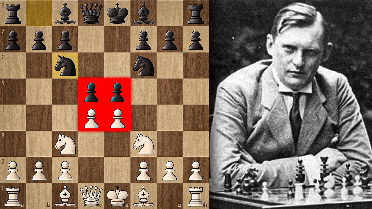 Блестящая позиционная партия — Александр Алехин против Фрэнка Маршалла | Шахматы 1914