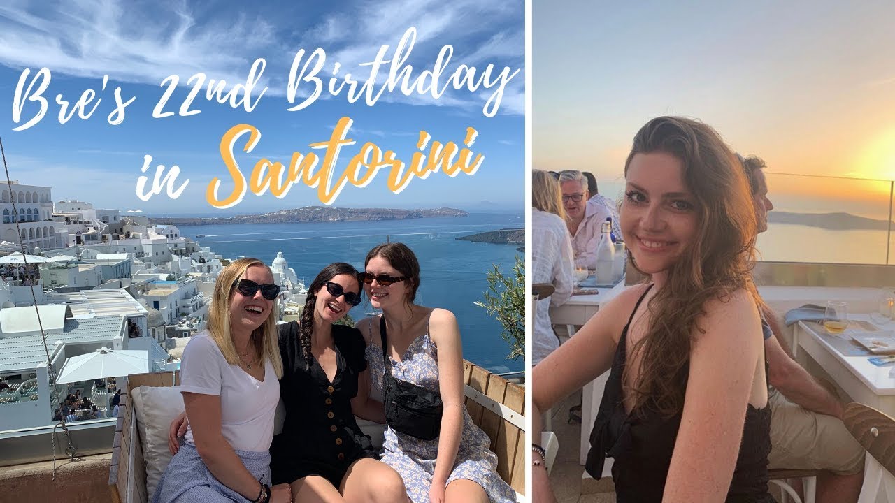 SANTORINI: Backpacking Europe Stop #8