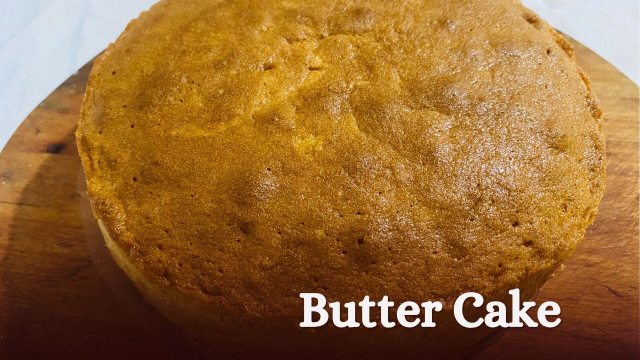 Soft & Moist Butter Cake Recipe | Perfect Classic Butter Cake Every Time