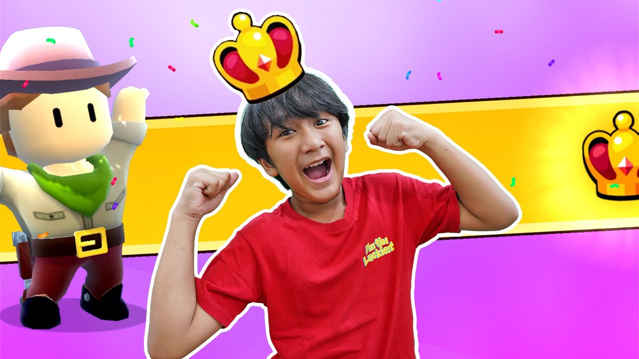 Menang 3 Crown Berturut Turut - Ziyan Main Stumble Guys