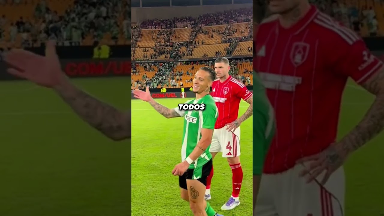 Antony brill&oacute; en la Europa League contra un equipo de la Premier League. 😳⚡| #f&uacute;tbol