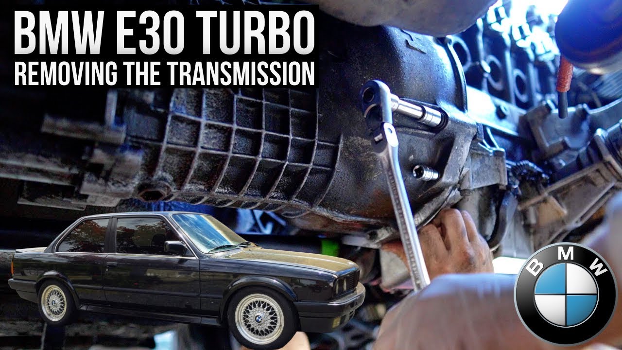 BMW E30 325IX Turbo Project | Removing the Transmission | Ep.03