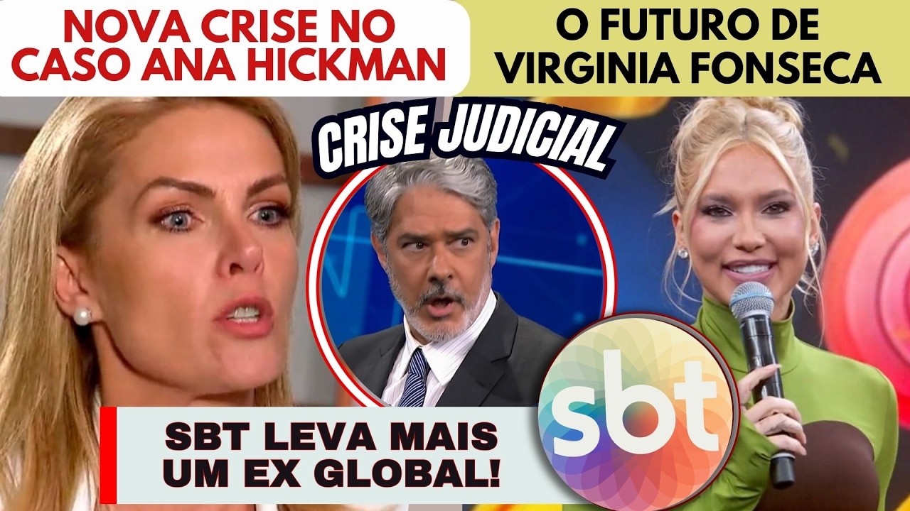 🟠 Virginia Fonseca na Globo; Caso Ana Hickmann gera nova polêmica; Jornalismo da Globo na JUSTIÇA