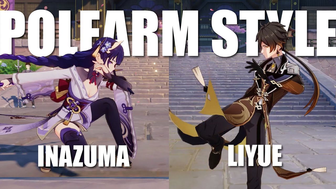 Archon Edition: Inazuma vs Liyue | Baal vs Zhongli Comparison | Double Burst Animation