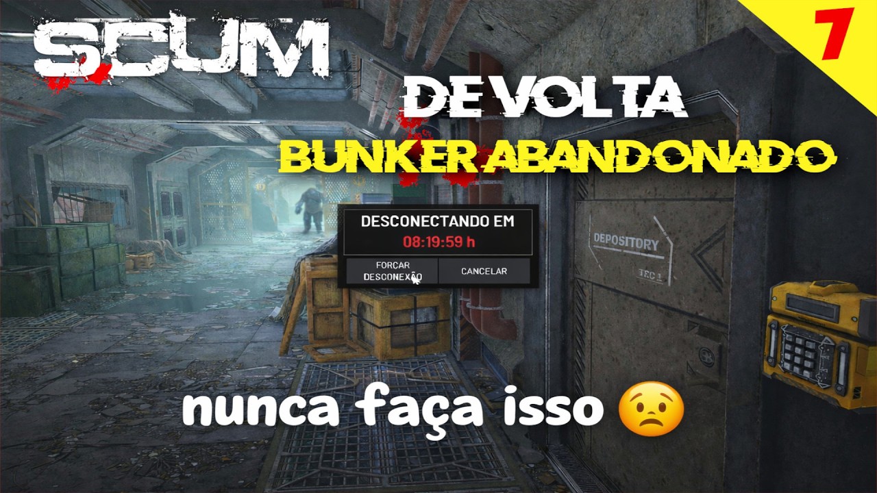 SCUM - Esse Bunker Abandonado me odeia