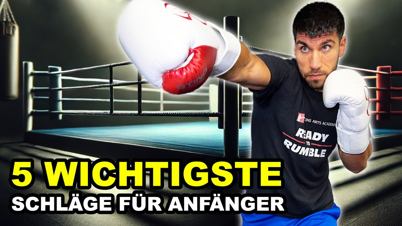 Boxen für Anfänger: Die 5 WICHTIGSTEN Schläge, die Du kennen musst!