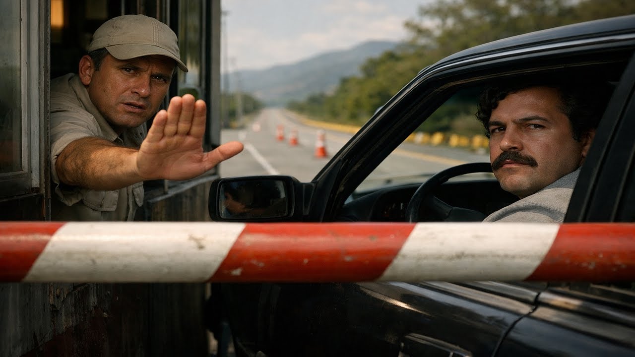 “No cruza este peaje” dijo el COBRADOR DE AUTOPISTA a Escobar… consecuencias inmediatas.