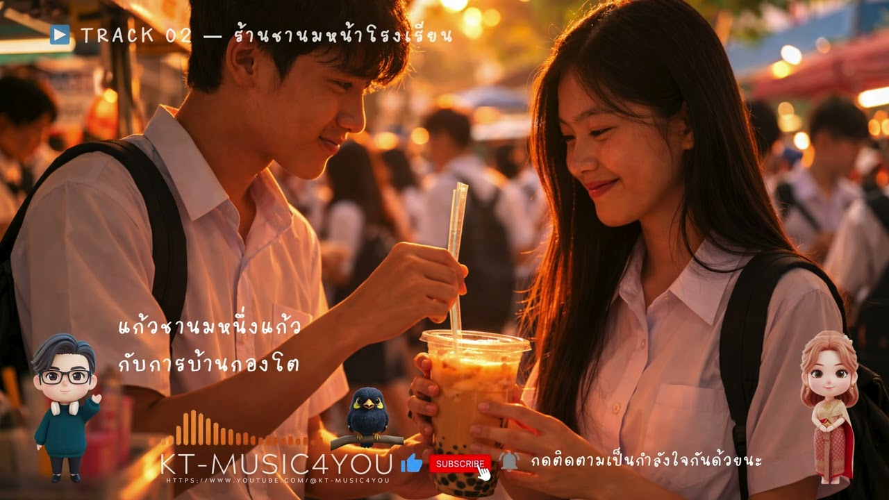 ▶️ TRACK 02 — ร้านชานมหน้าโรงเรียน