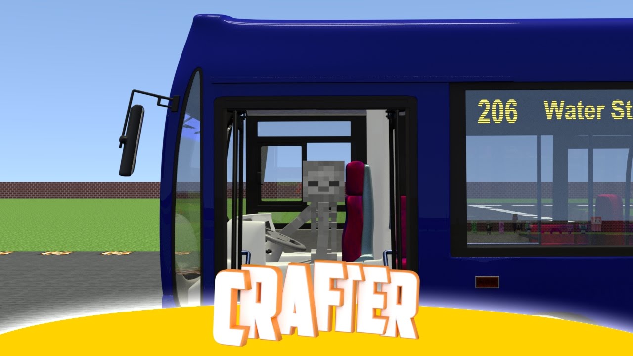 Monster School: Bus Parking - Minecraft Animation