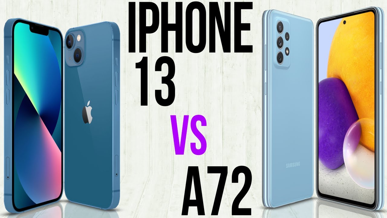 iPhone 13 vs A72 (Comparativo)