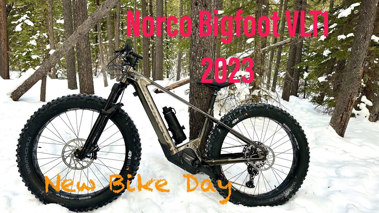 2023 Norco Bigfoot VLT 1 | New Bike Day | Bow Cycle, Calgary | Winter Fat Biking | Fat eBike | WBC |