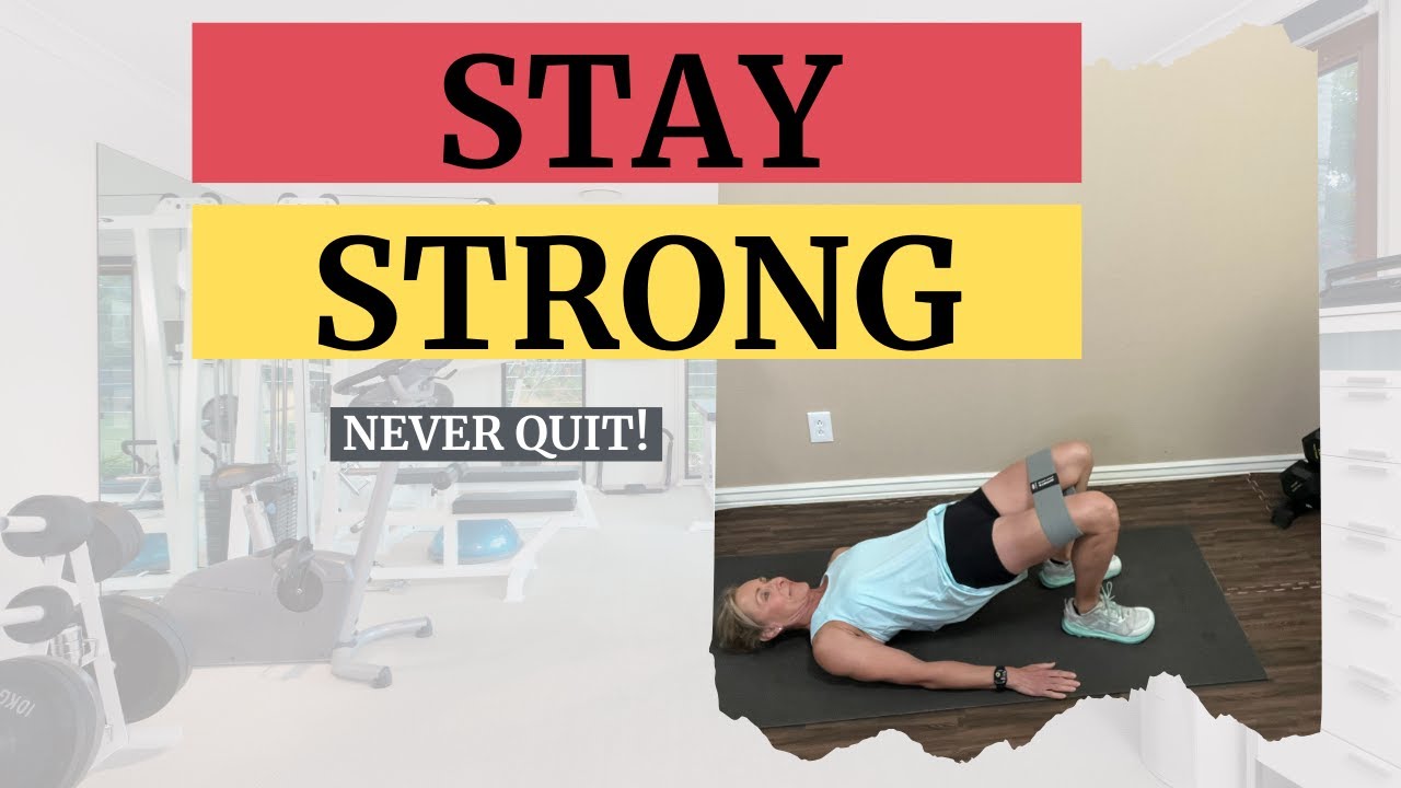 Stay Strong After 50: Easy Tricep & Butt Exercises