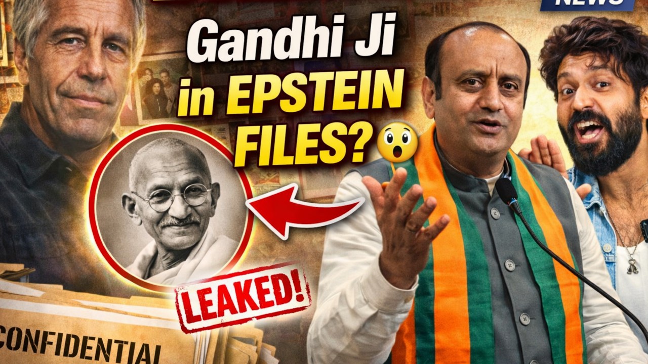 Mahatama Gandhi ji in Epstein Files | India's LPG crisis Technical Dost roast