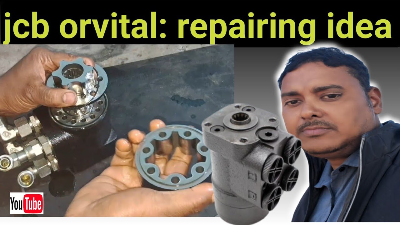 Jcb orvital repair ! Jcb orvital rebuild ! Jcb steering jam problem ! Jcb orvita leakage problem
