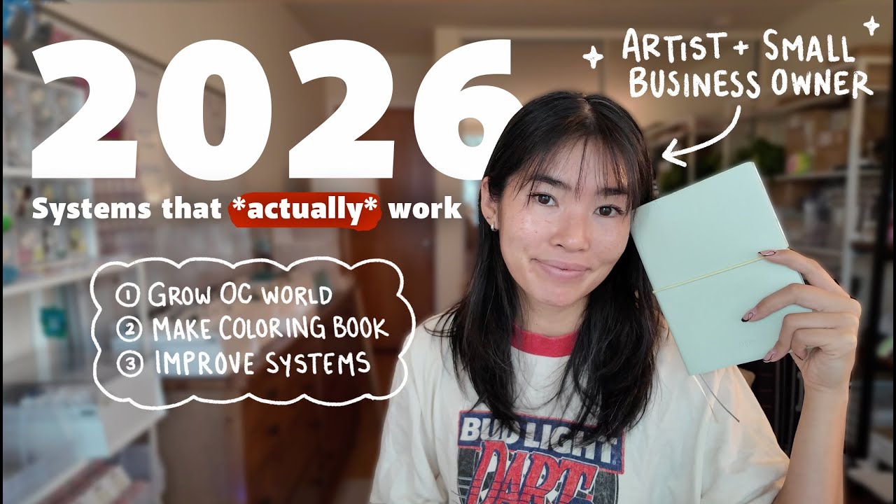 Планируйте вместе со мной на 2026 год: создание систем и эффективная постановка целей для ✨художн...