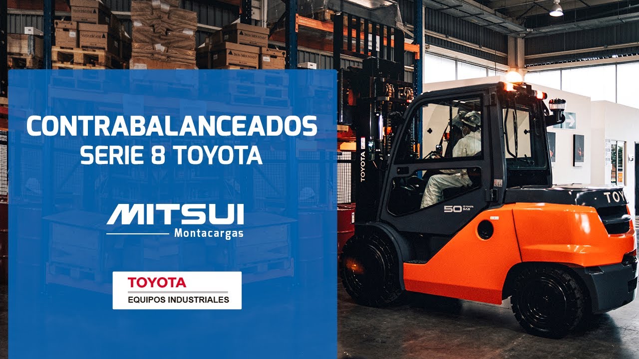 Montacargas 5 toneladas contrabalanceado serie 8 Toyota