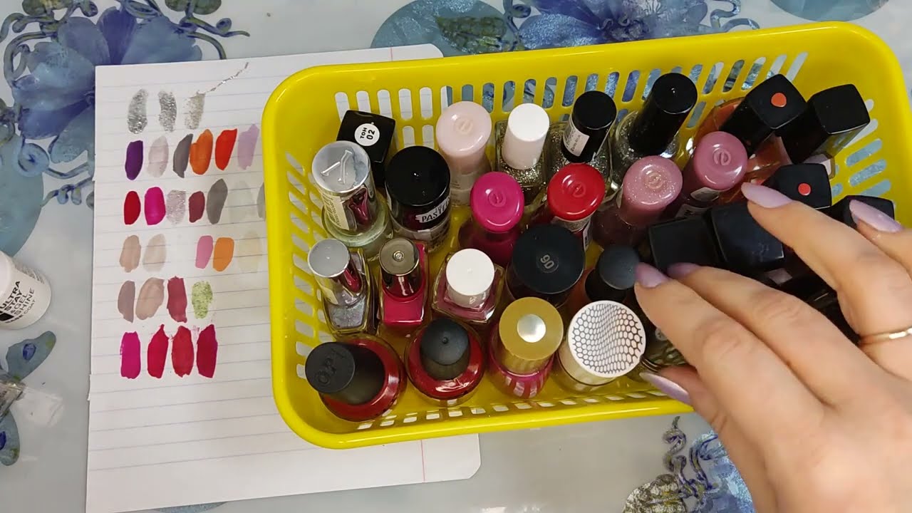 Мой проджект пен по лакам для ногтей!!!😊