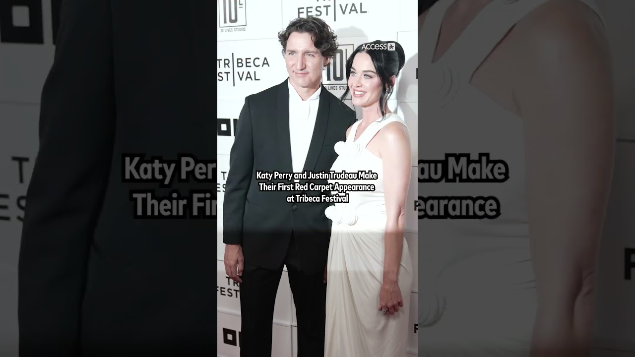 Katy Perry And Justin Trudeau Make It Red Carpet Official