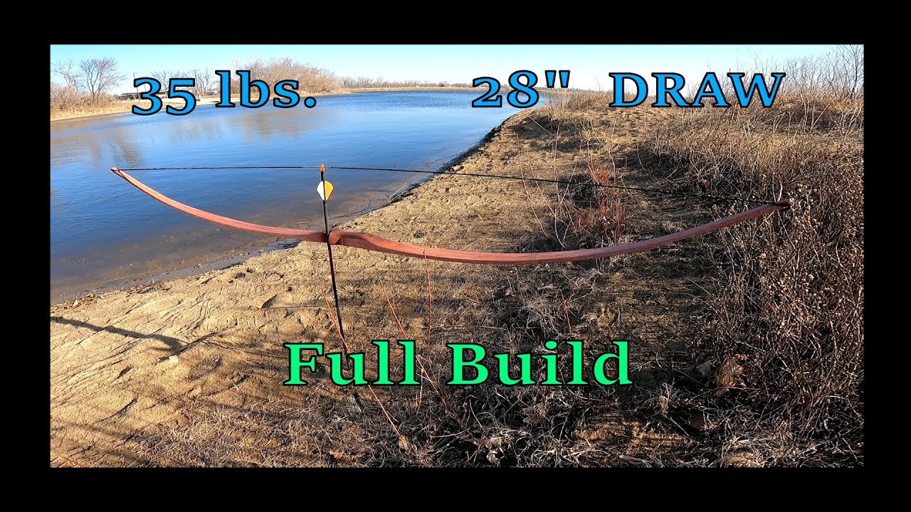 Building a Hickory Self Bow, using only hand tools.