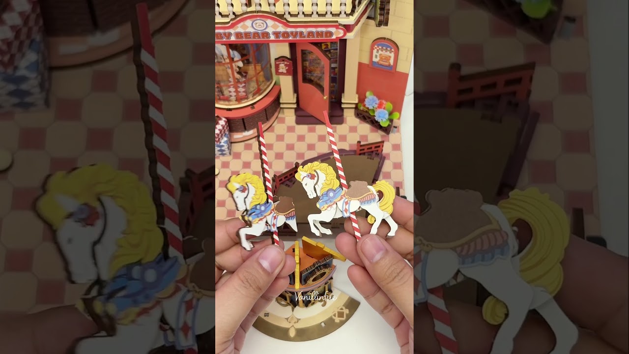 BOOK NOOK & WONDERLAND — Fairytale Amusement Park by Rolife #miniature