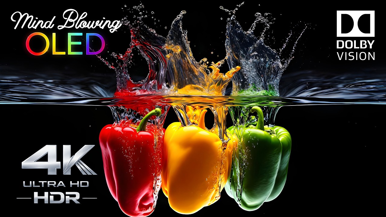 4K HDR 240FPS OLED Demo 2026 | Dolby Vision Ultra-Smooth Future Display Test