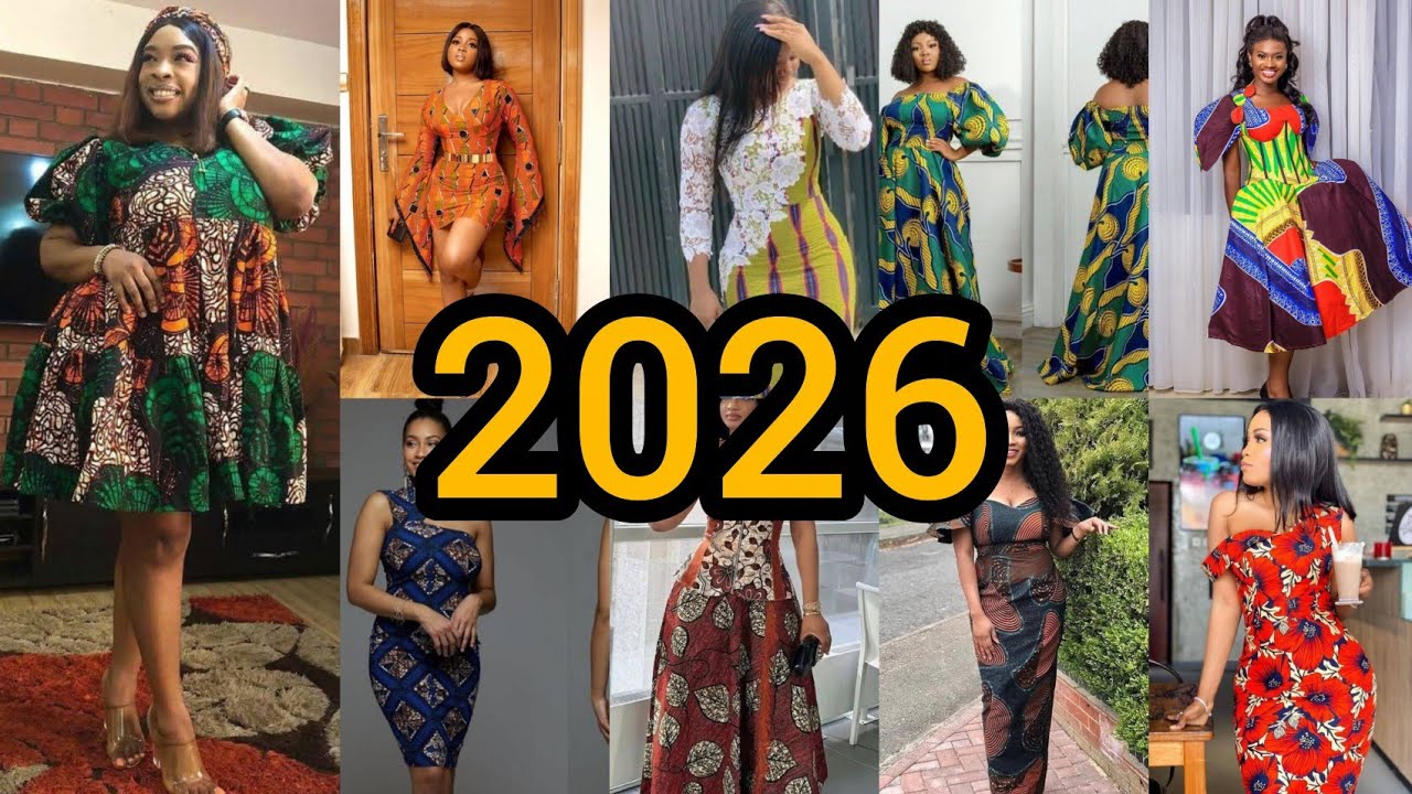 LATEST ANKARA GOWN STYLES 2026 FOR LADIES/FASHION STYLES IDEAS/STUNNING ANKARA DRESS STYLE #viral