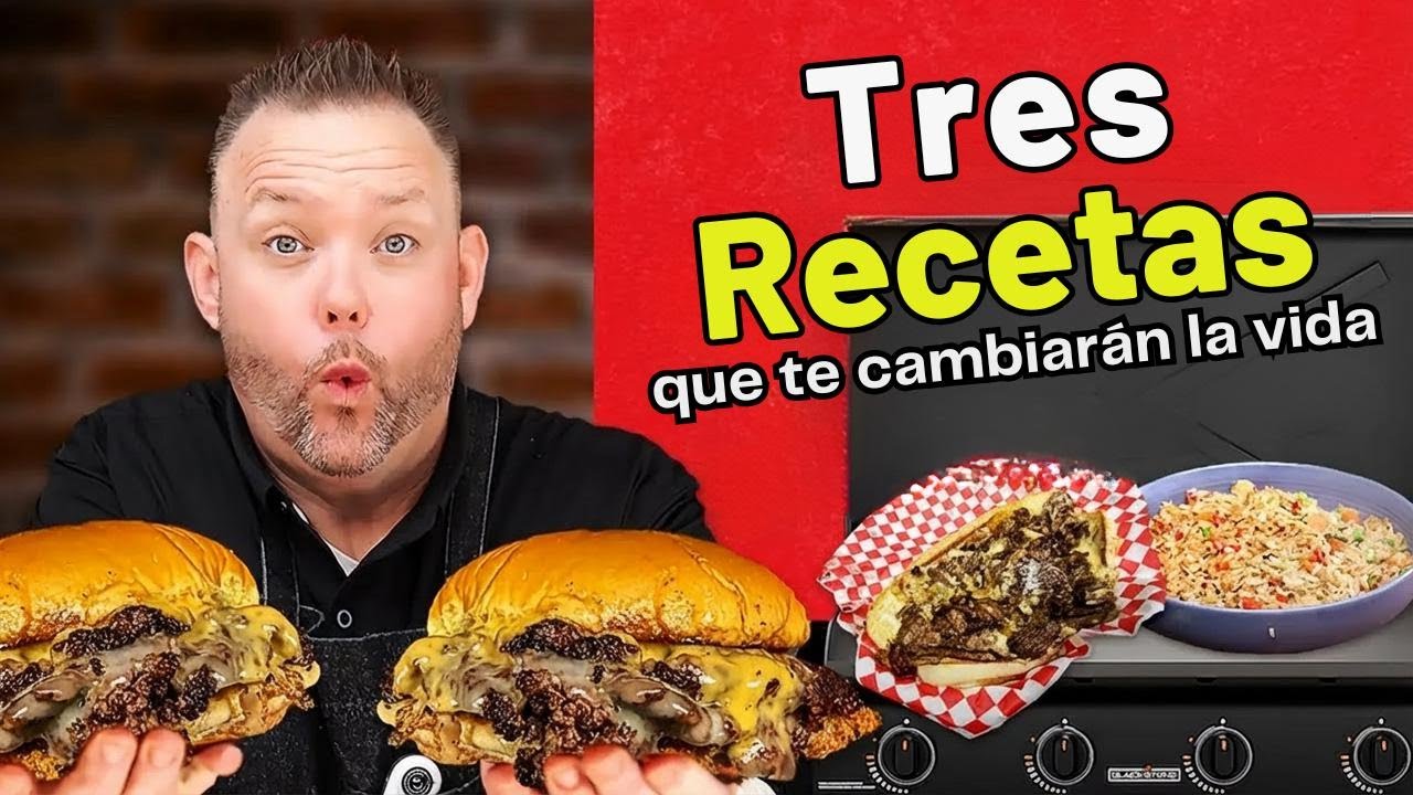 ¡3 recetas para plancha que te van a cambiar la vida!