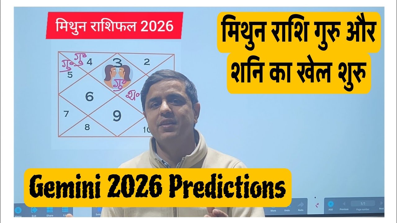 मिथुन राशि शनि और गुरु का खेल शुरु |Gemini Sign Saturn Jupiter double transit | 