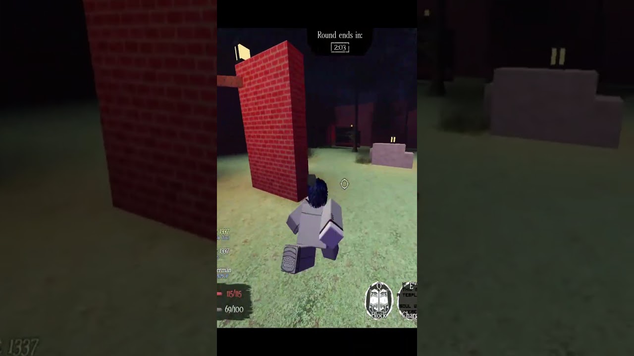 Guest 1337 is scary #roblox #forsaken #youtubeshorts