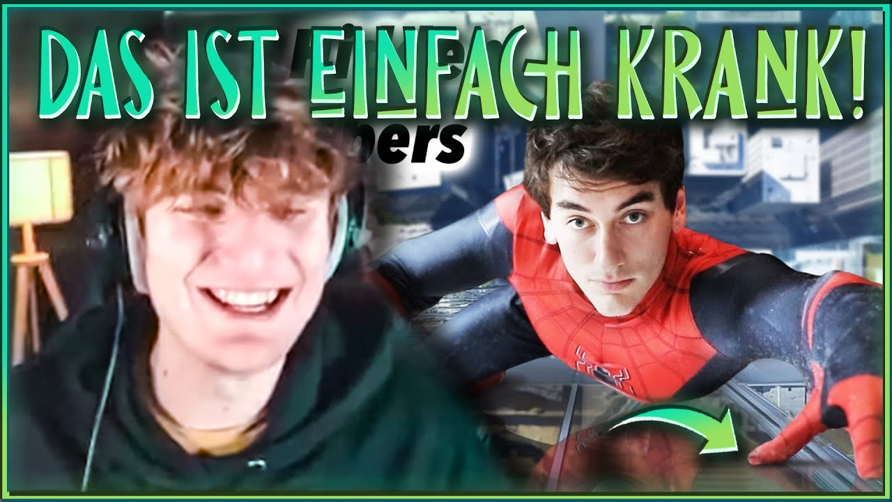JLaserVideo baut einen ECHTEN Spiderman Suit! Hochhaus hoch GEKLETTERT! | Marius Angeschrien