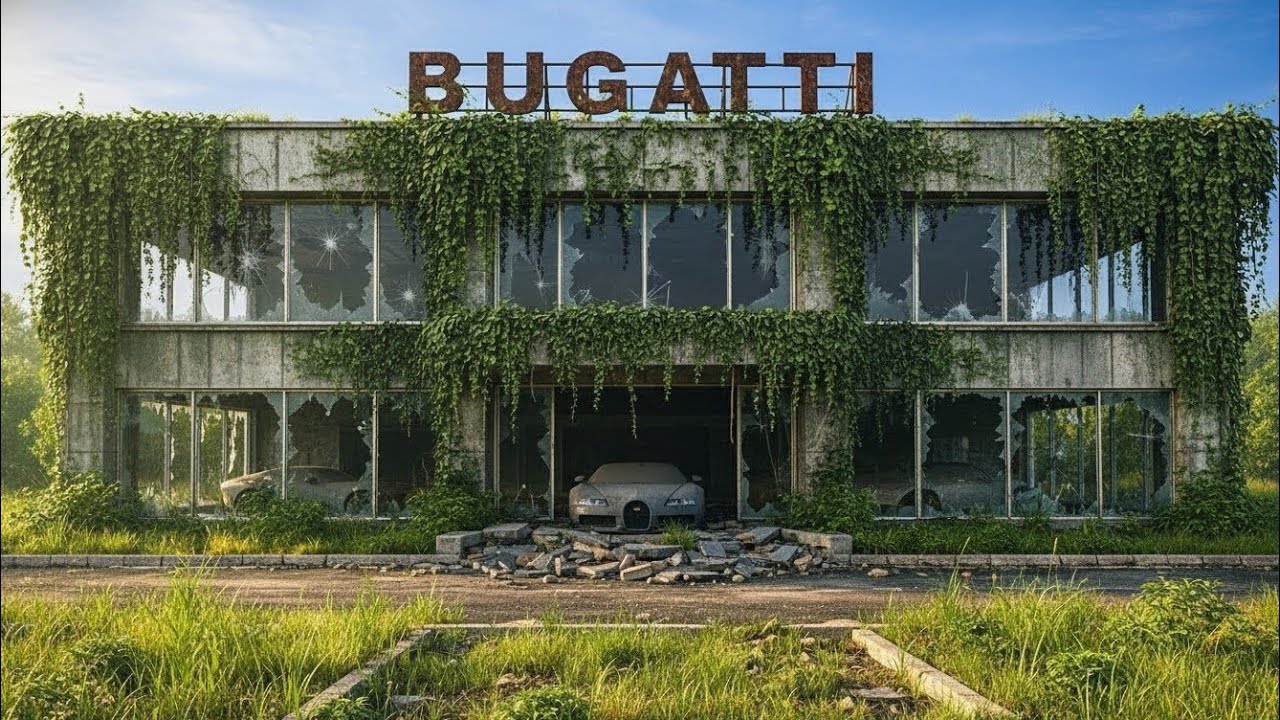 I Turned a Forgotten Abandoned Bugatti Showroom into a Luxury Home (ASMR)