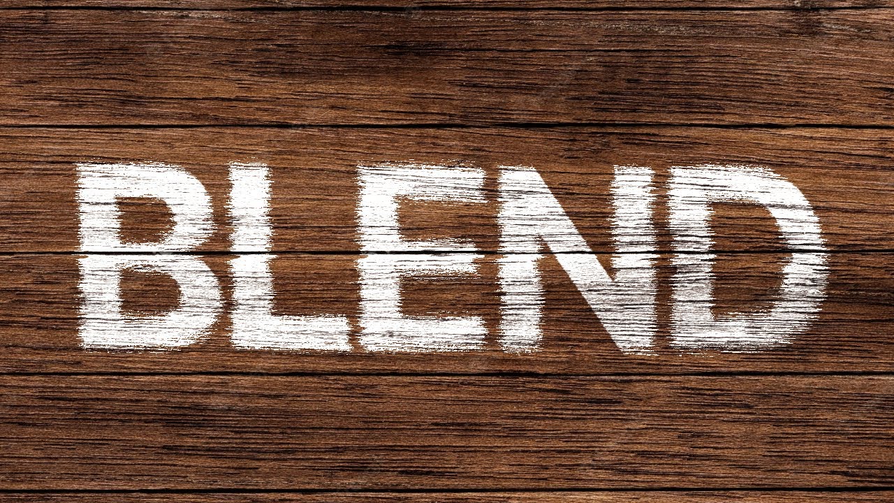 How to Blend Text to a background inside Photopea