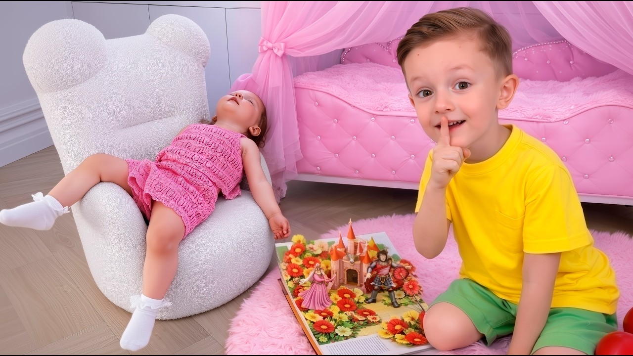 Baby Eva VS Nanny Niki – Funny Babysitting Stories