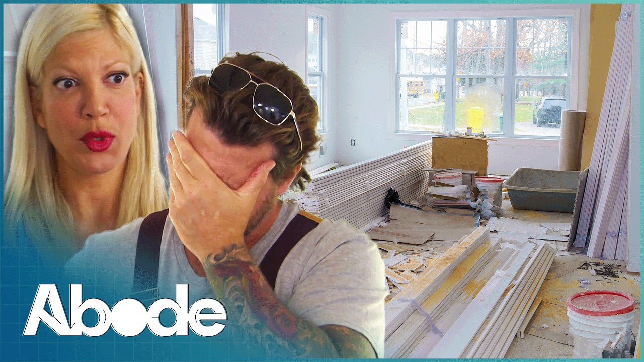 Tori Spelling Fights With Husband Over House Renovations | Tori & Dean: Cabin Fever | Abode